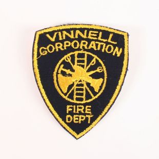 Vinnell Corporation US Fire Department Cloth Badge