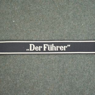 Waffen SS Der Fuhrer Cuff Title in BeVo by RUM
