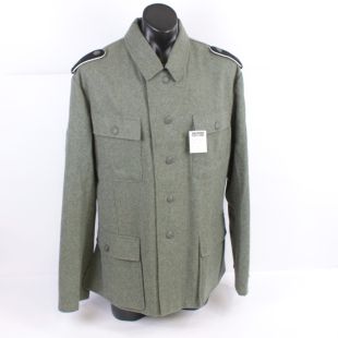 Waffen SS M43 Wool Tunic By RUM No Badges 48" Chest Early War Colour