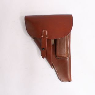 P38 Walther Soft Shell Belt Holster WW2 German Brown