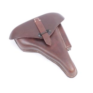 Walther P38 Pistol Holster Hard Shell (1942) Brown