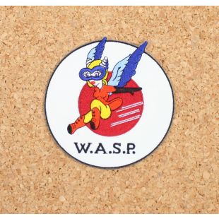 WASP Pocket Patch with W.A.S.P. Text