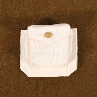 1937 Webbing Pistol Ammo Pouch MP White