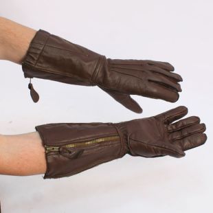 RAF 1933 Flying Gauntlets with Centre Zip