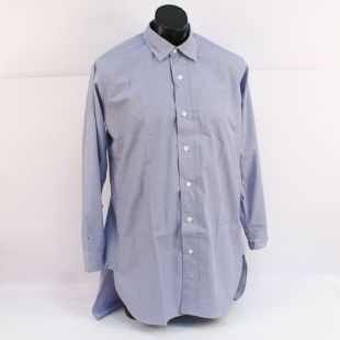 RAF WW2 full button Blue Shirt with attached Collar