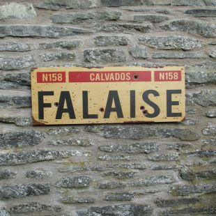 Falaise Metal Road Sign