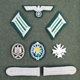 "Where Eagles Dare" Lt Schaffer Tunic Badge Set