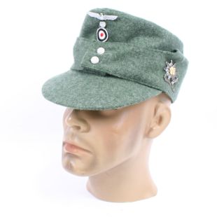 "Where Eagles Dare" Wool Ski Cap with Edelweiss badge 