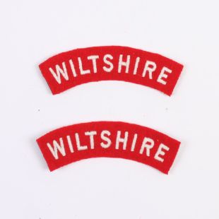 Wiltshire Regiment Shoulder Titles