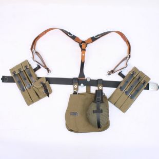 WW2 German Waffen SS Combat MP38 MP40 Webbing Set