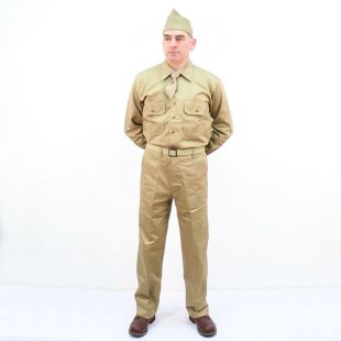 US WW2 Summer service (chino) uniform set