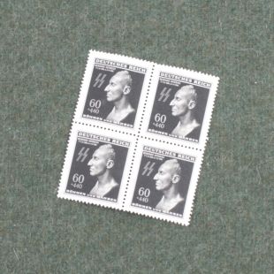 WW2 Reinhard Heydrich Postal Stamps x 4 Original