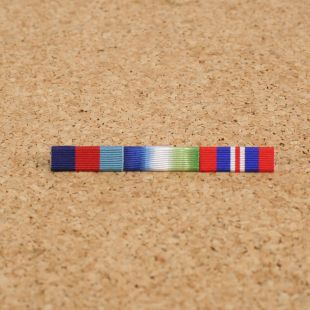 WW2 Royal Navy and RAF Atlantic Trio Ribbon Bar Set