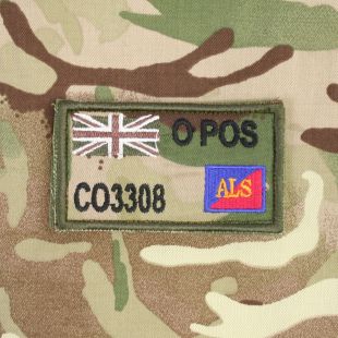 Zap Badge ALS TRF Multicam Union Flag