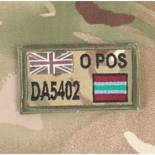Zap Badge RAMS Medical Services Multicam Flag