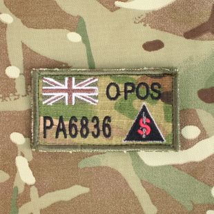 Zap Badge Specialised Infantry Group TRF Multicam Union Flag