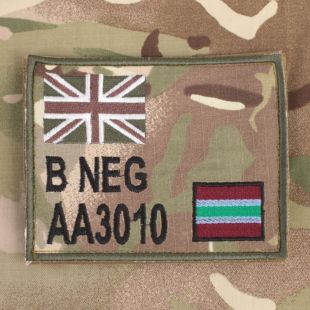ZAP Sleeve Panel MTP Multicam Flag RAMS TRF