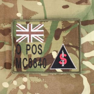 ZAP Sleeve Panel MTP Multicam Flag Specialised Infantry Group TRF