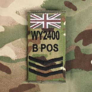 ZAP Virtus Vest MTP Badge Union Flag Sergeant