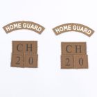 20th Battalion Cheshire District, Home Guard Badge set