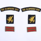 7th Hampshire Regiment, 43th Division Normandy Badge set