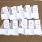 American MP Baton Holder White Webbing Pack of 10