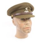 Captain Mainwaring Officers Service Dress cap and Dads Army RWK badge