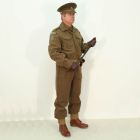 Dads Army Captain Mainwaring Battle Dress Parade Uniform Set