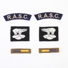 Royal Army Service Corp, Support Brigade, 49th Division Normandy badge set
