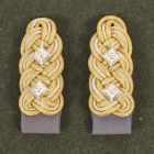 SS Obergruppenfuhrer Shoulder Boards Wire Bullion