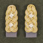 SS Obergruppenfuhrer Shoulder Boards Wire Bullion