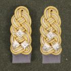 SS Oberstgruppenfuhrer Shoulder Boards Wire Bullion