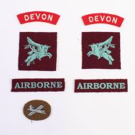 12th Devon's 6th Airborne Glider BD badge Set