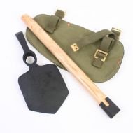 1937 MK1 Entrenching Tool Cover Green with Head and MK1 Handle by GSE
