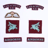 21st Company Pathfinders 1st Airborne BD Badge set