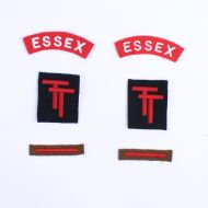 2nd Essex Regiment 50th Division Normandy badge set
