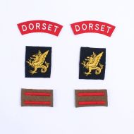 5th Dorset Regiment 43rd Wessex Division Normandy badge set