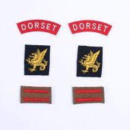 5th Dorset Regiment 43rd Wessex Division Normandy badge set