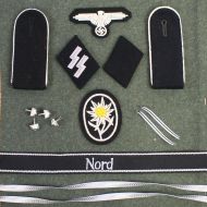 6th SS Gebirgsjager "Nord" Badge Set