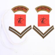 ATS Lance Corporal Anti Aircraft Badge Set