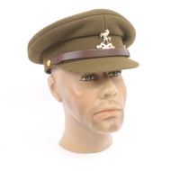 Captain Mainwaring Officers SD Service Dress Peak Cap and Dads Army RWK badge