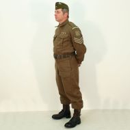 Dads Army Sergeant Wilson Battle Dress Parade Uniform Set