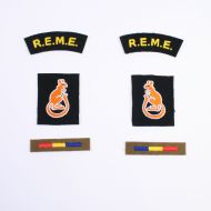 REME 7th Armoured Division Normandy Badge set