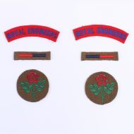 Royal Engineers, 55th West Lancashire Div badge set