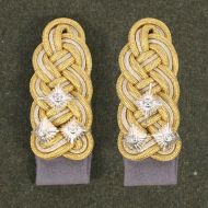 SS Oberstgruppenfuhrer Shoulder Boards Wire Bullion