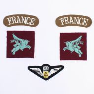 The 2nd Parachute Chasseur Regiment, 2e RCP, 4th SAS Badge Set
