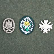 "Where Eagles Dare" Lt Schaffer Combat Badge Set