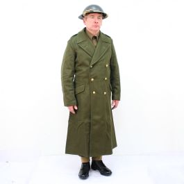 Military greatcoat top for sale