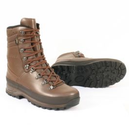 lowa combat boots brown