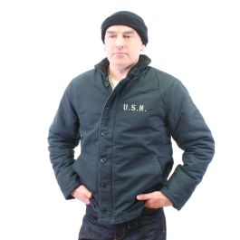 WW2 USN N1 Deck Jacket Blue